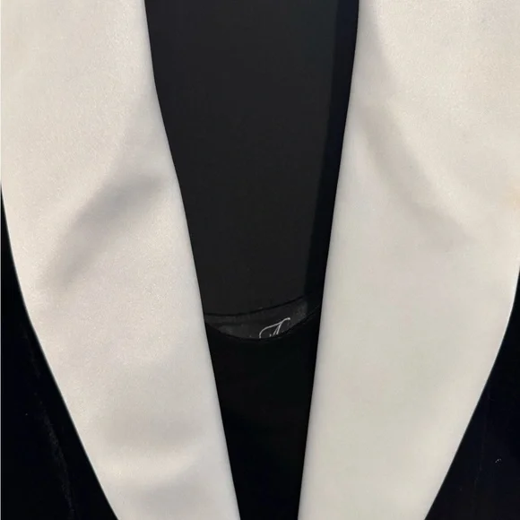 NWOT Alex Evenings Black and White Blazer Size Large **Never Worn** - Picture 4 of 12